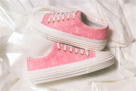 pink louis vuitton vans|Louis Vuitton pink trainers.